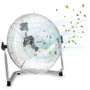 Blaupunkt Ventilador de Suelo Industrial Cromado 40cm 90W